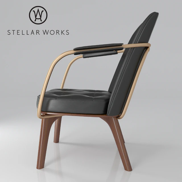 Stellar Works - UTILITY LOUNGE CHAIR — Скачать