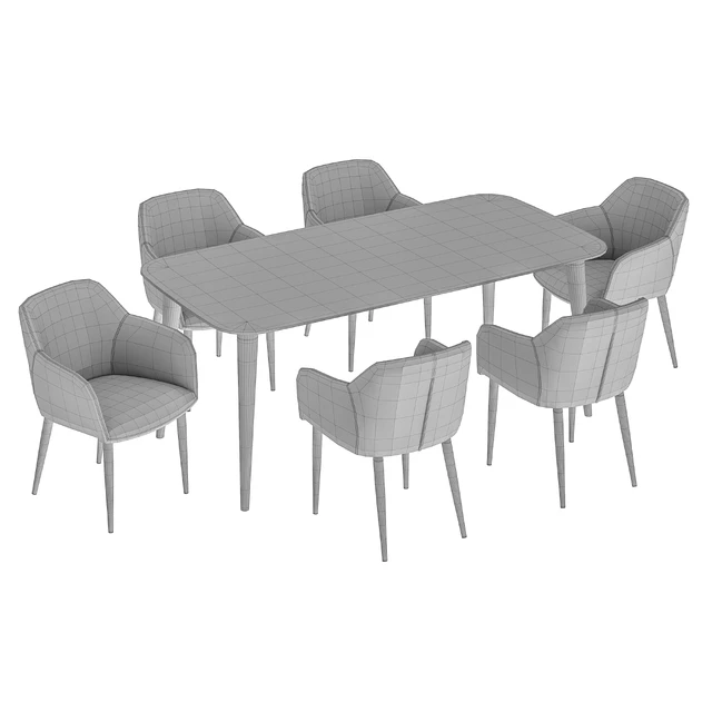 Cecilia dining chair and Sevilla table — Descargar