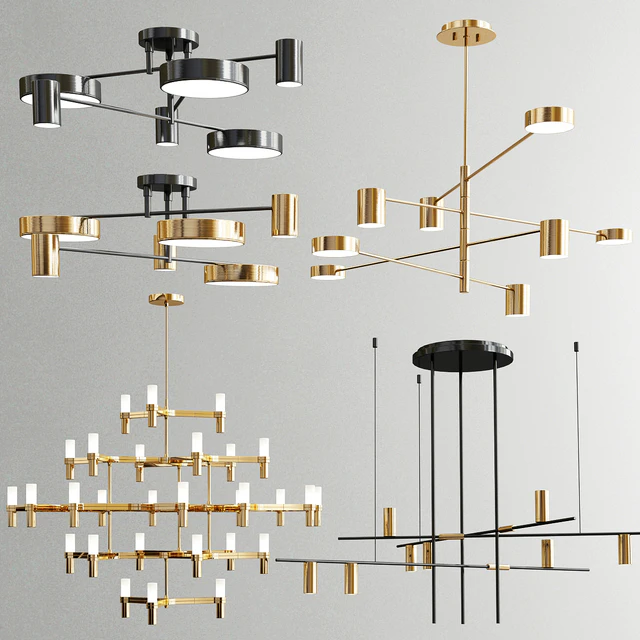 Four Exclusive Chandelier Collection 35 — Descargar