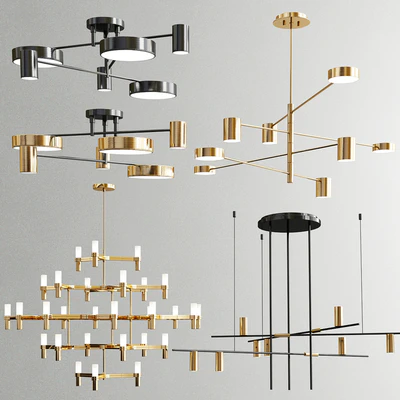Four Exclusive Chandelier Collection 35 — Ver 1