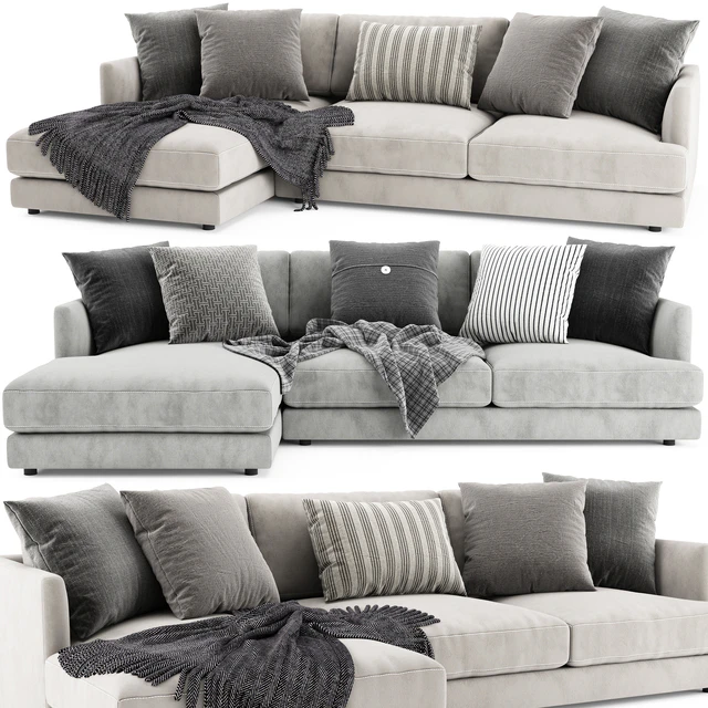 West Elm Haven Chaise Longue — Descargar