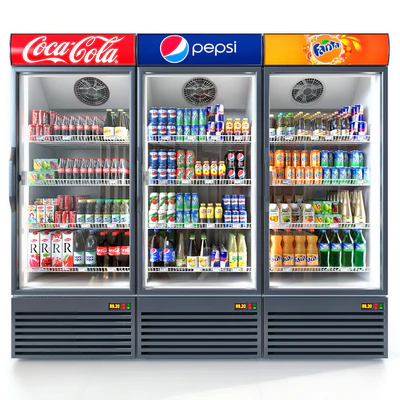 Refrigerator Coca-cola — Ver 1