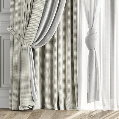 Curtains with window 510C — Ver 5