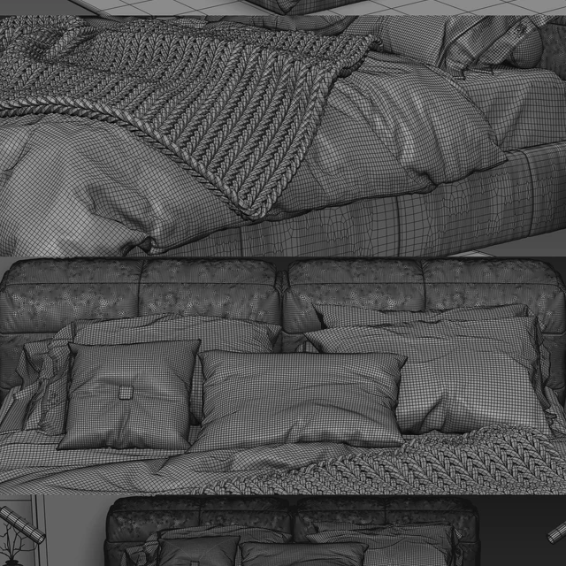 Ditre Italia Dunn Bed — Скачать