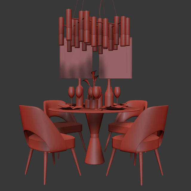 Dinning Set 11 — Скачать
