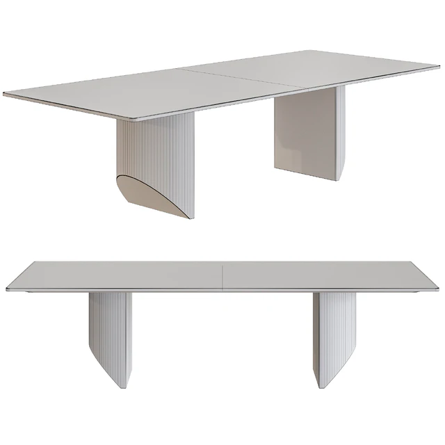 Minotti Wedge Dining Table — Скачать