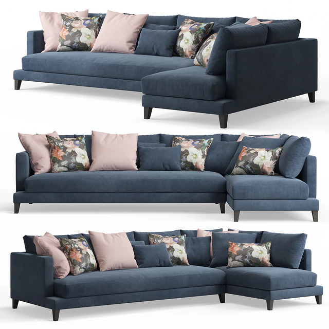 Grace Modern Corner Sofa — Descargar