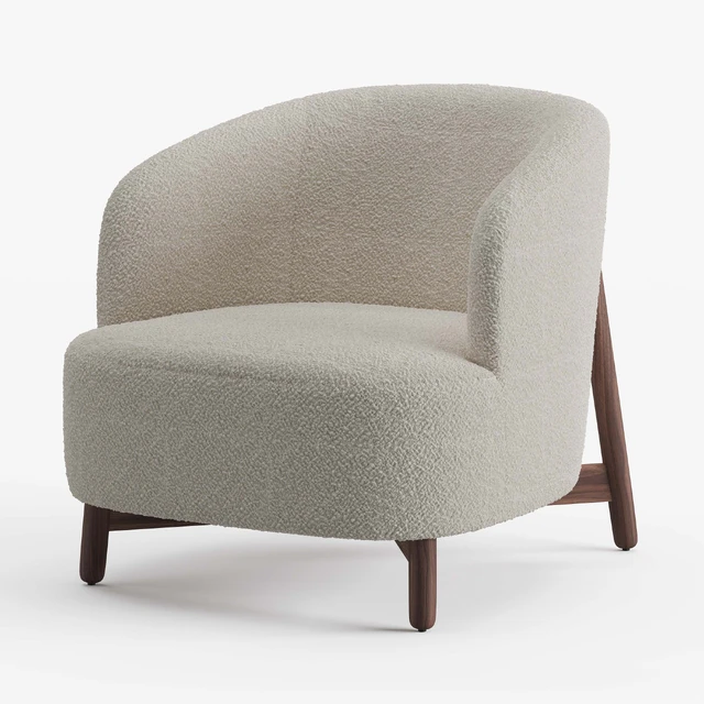 Porada Copine wood Armchair — Скачать