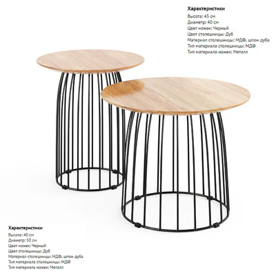 Cosmorelax Bird tables — Ver 1