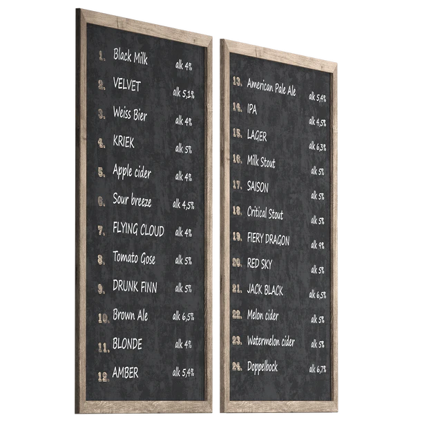Beer menu on taps — Descargar