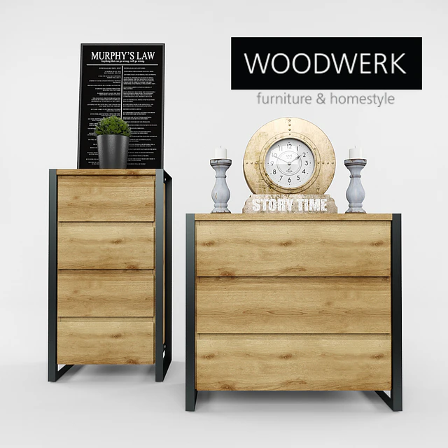 Woodwerk furniture series Cambridge1 — Descargar