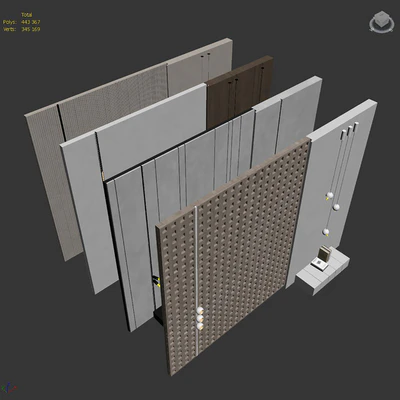 Decorative wall panel set 76 — Ver 5