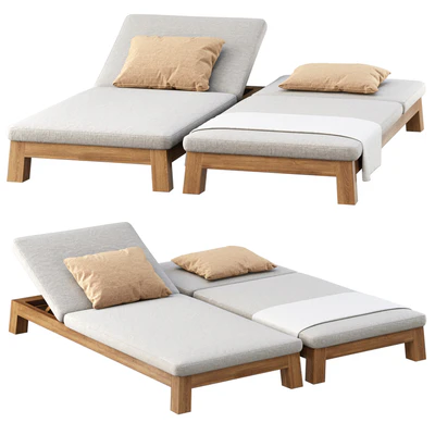 GIJS Sun lounger by Piet Boon — Ver 4