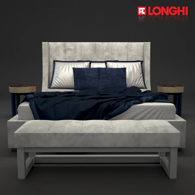 Longhi Kubrick Bed — Скачать
