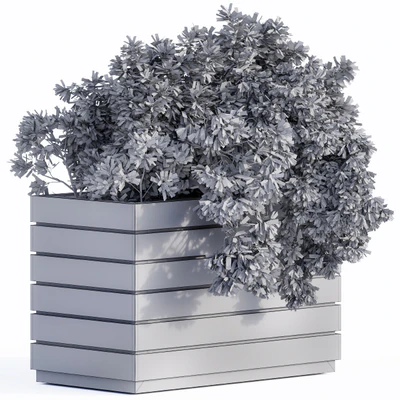 Plant Box Green & Wood — Вид 3