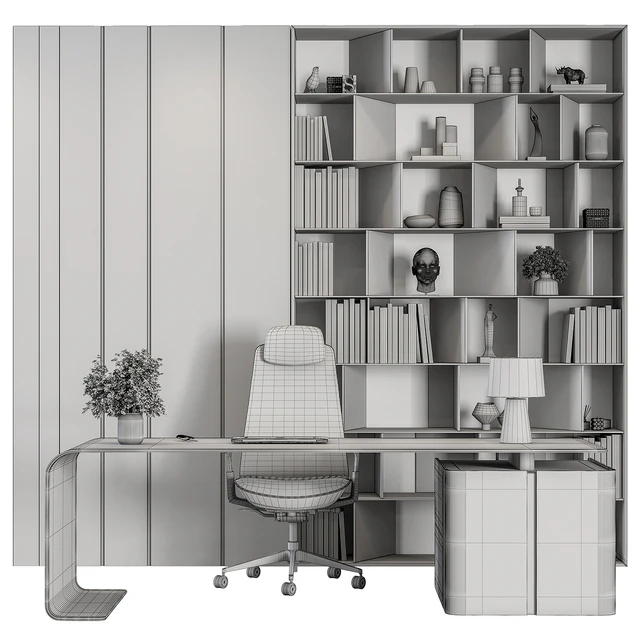 Boss Desk - Office Furniture 484 — Descargar