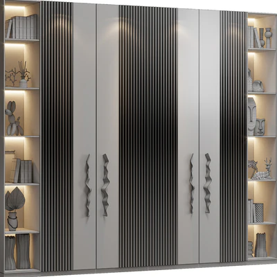 Neoclassical wardrobe 05 — Вид 3
