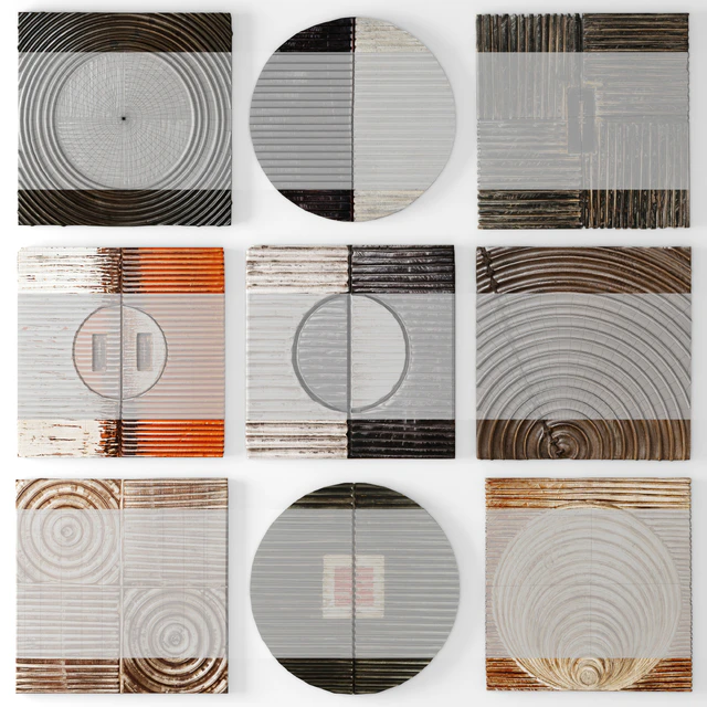 Wood Wall Sculpture by Kipley Meyer, картина, деревянная картина, настенный декор, резьба по дереву, абстракция, набор, круг, резной настенный декор, эко дизайн — Скачать