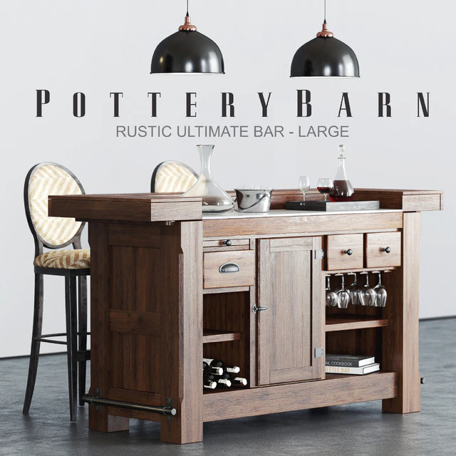 Pottery Barn RUSTIC ULTIMATE BAR — Descargar