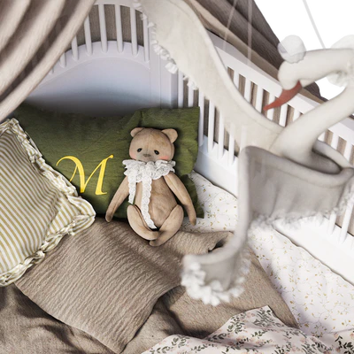 Baby Cot Sebra Bed, Baby & Jr. — Ver 7