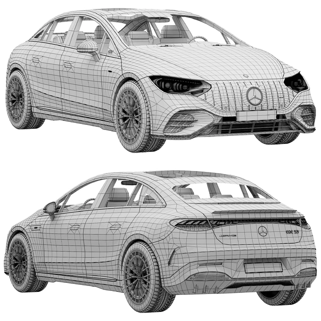 Mercedes-Benz EQE 53 AMG — Descargar
