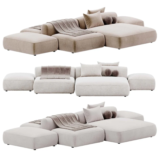 Cozy Island Sofa By MDF Italia | Sofa — Descargar