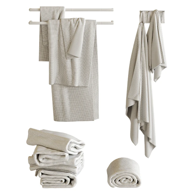 Полотенца вафельные 1 — Скачать