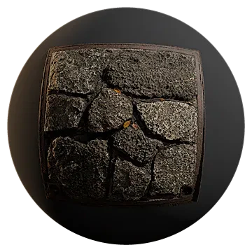 stone manhole cover 002 — Скачать