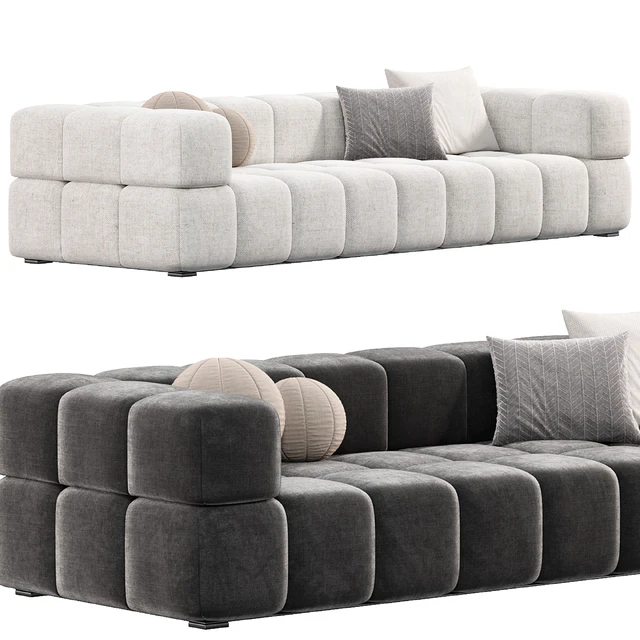 Thomas Long Module Sofa with Corner Backrest — Скачать