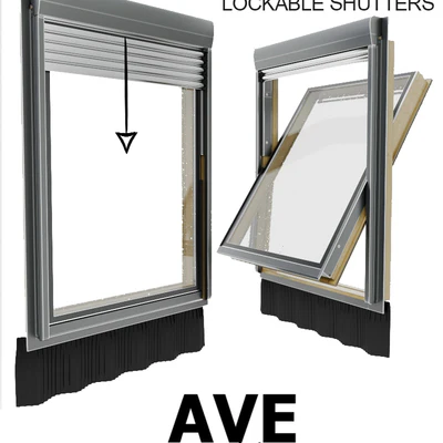 AVE mansard VELUX windows set — Ver 2