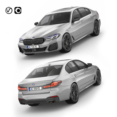BMW 5-Series G30 M 2021 — Вид 1