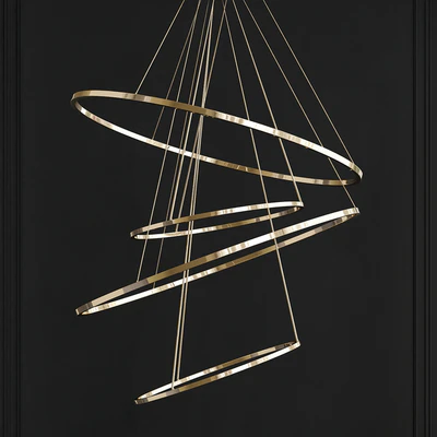 LED metal pendant lamp with dimmer LOHJA by Cameron — download
