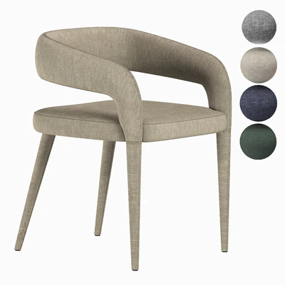 LISETTE GRAY DINING CHAIR CB2 — Ver 1