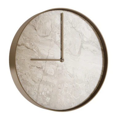 mj 01 wall mounted steel clock by janua — скачать