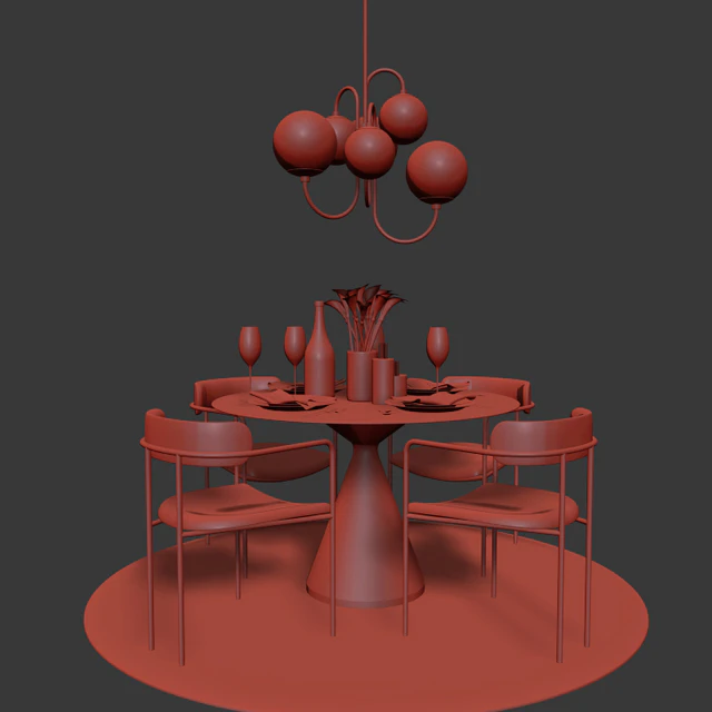 Dinning Set 06 — Descargar