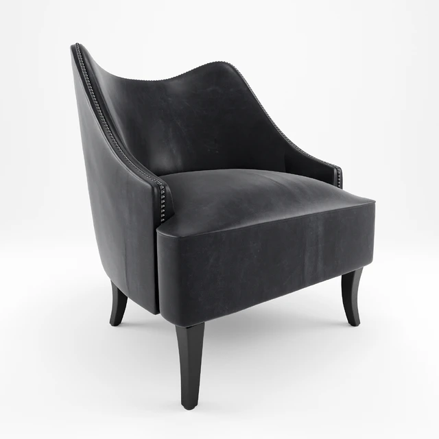 Vintage leather chair — Скачать