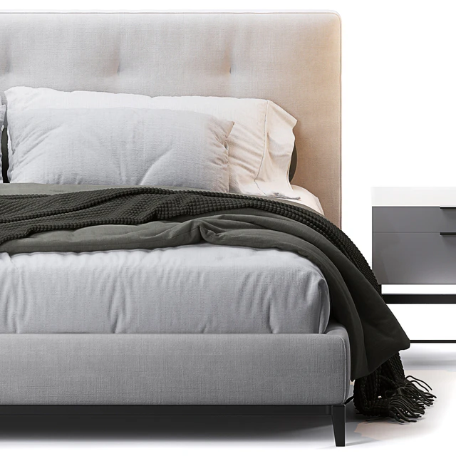 Andersen bed by Minotti — Скачать