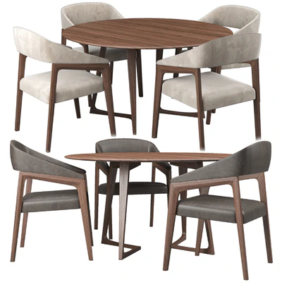 Lara Chair And Twist Table — Ver 3