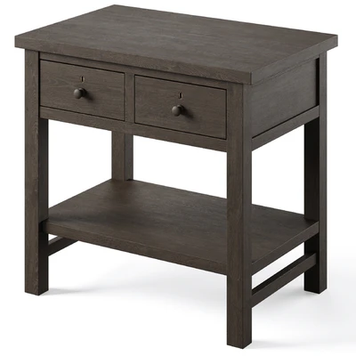 Farmhouse 28.5" 2-Drawer Nightstand by pottery barn — Ver 4