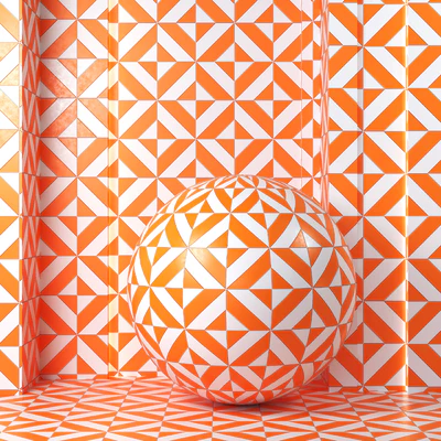 (4k)(6color)Ceramic tile set 04 — Вид 7