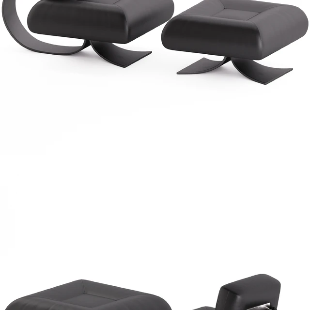 Alta Chair and Ottoman by Oscar Niemeyer — Скачать