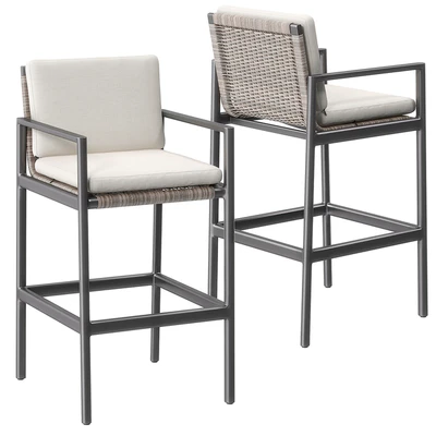 Mesa aluminium barstool — Вид 1