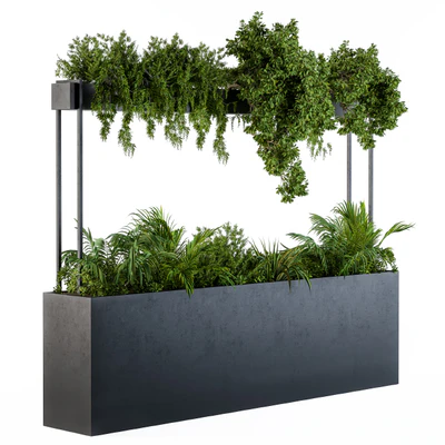 Plant box metal compact02 — Ver 1