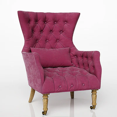 Velvet Julienne Chair — Ver 1