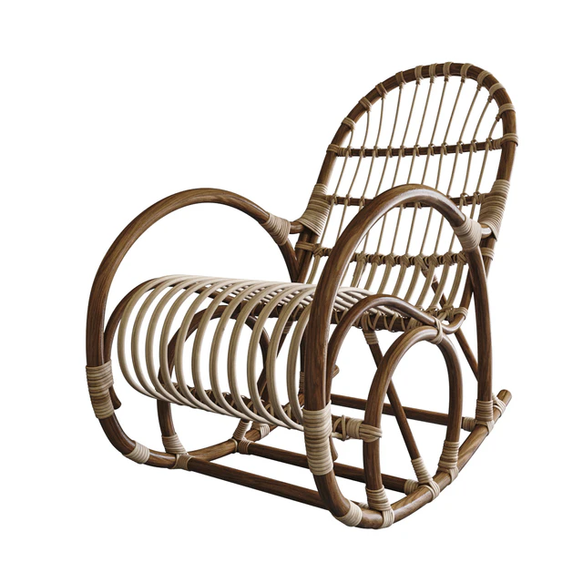 Rattan rocking chair — Descargar