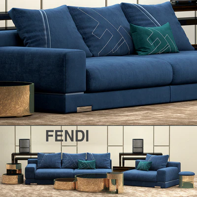 Sofa Fendi Casa Madison — Ver 1