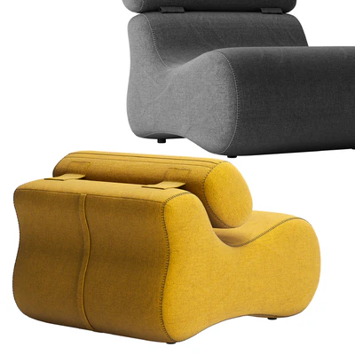 Armchair CLUB by LA FORMA — Ver 4