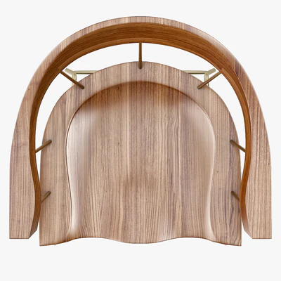 BassamFellows Spindle Chair — Ver 2