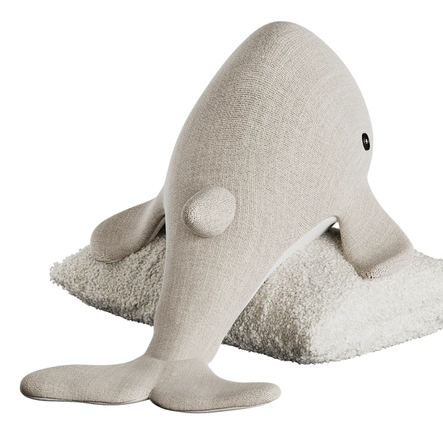 Cute plush whale — Descargar