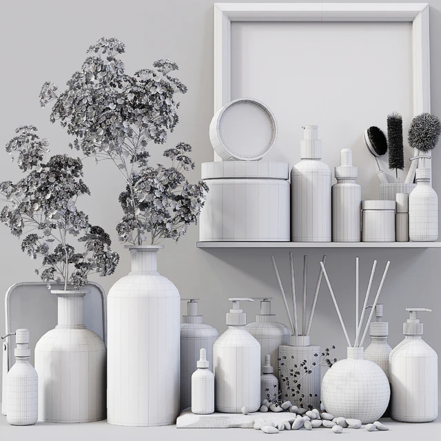Bathroom Decor Set 012 — Descargar